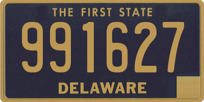DE license plate 991627