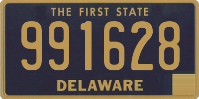 DE license plate 991628