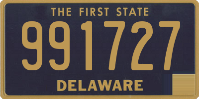 DE license plate 991727