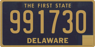DE license plate 991730