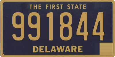 DE license plate 991844