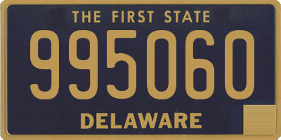 DE license plate 995060