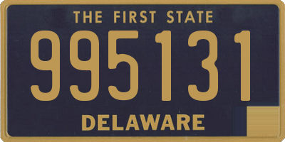 DE license plate 995131