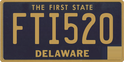 DE license plate FTI520