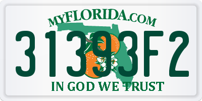 FL license plate 31393F2