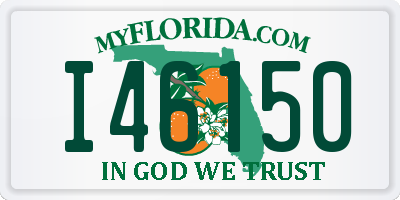 FL license plate I46150