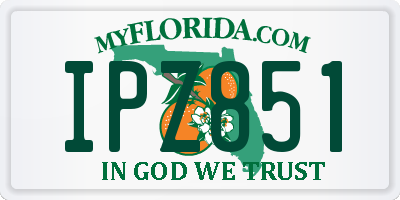 FL license plate IPZ851