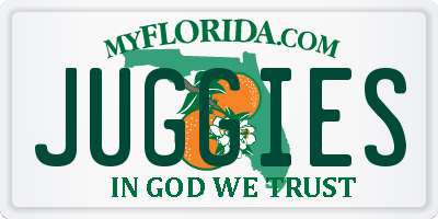 FL license plate JUGGIES