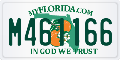 FL license plate M461166