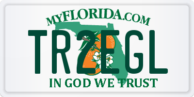FL license plate TR2EGL