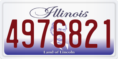 IL license plate 4976821