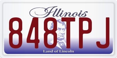 IL license plate 848TPJ