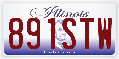 IL license plate 891STW