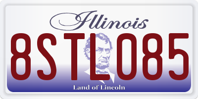 IL license plate 8STL085