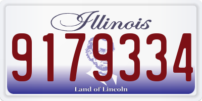 IL license plate 9179334