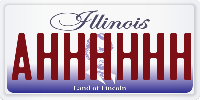 IL license plate AHHHHHH