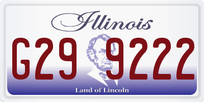 IL license plate G299222