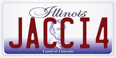 IL license plate JACCI4