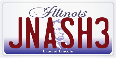 IL license plate JNASH3