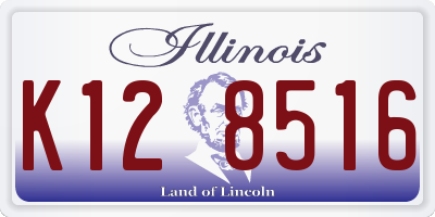 IL license plate K128516
