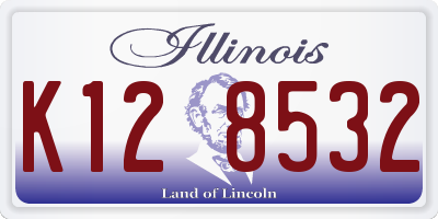 IL license plate K128532