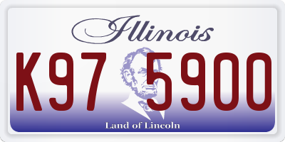 IL license plate K975900