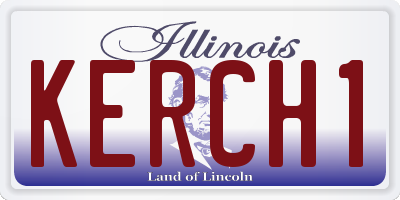 IL license plate KERCH1