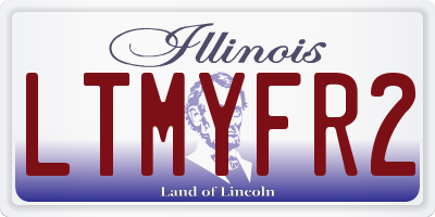 IL license plate LTMYFR2