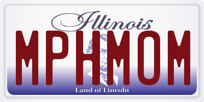 IL license plate MPHMOM