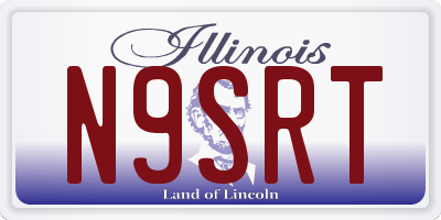 IL license plate N9SRT