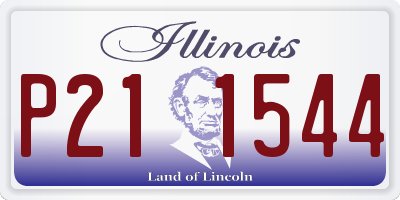 IL license plate P211544