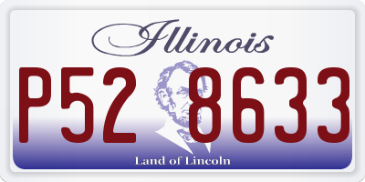 IL license plate P528633