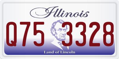 IL license plate Q753328