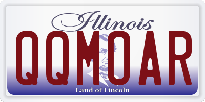 IL license plate QQMOAR
