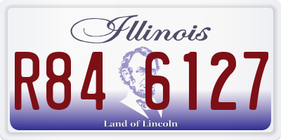 IL license plate R846127