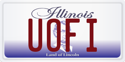 IL license plate UOFI