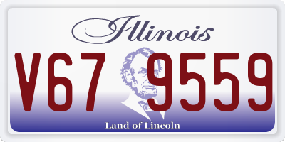 IL license plate V679559