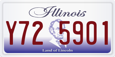 IL license plate Y725901