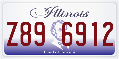 IL license plate Z896912