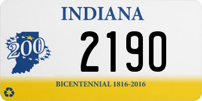 IN license plate 219O