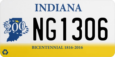 IN license plate NG1306