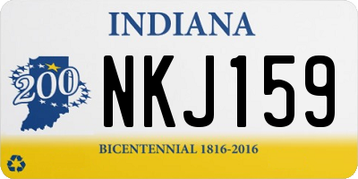 IN license plate NKJ159