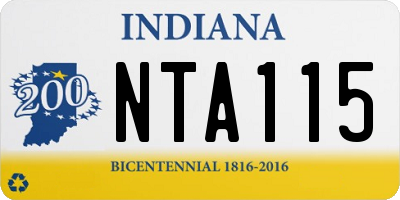 IN license plate NTA115