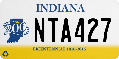 IN license plate NTA427