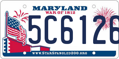 MD license plate 5C61266