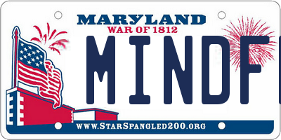 MD license plate MINDFL