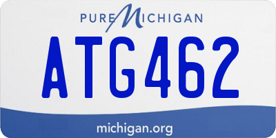 MI license plate ATG462