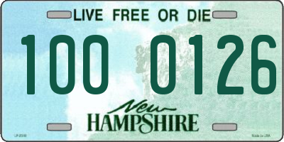 NH license plate 1000126