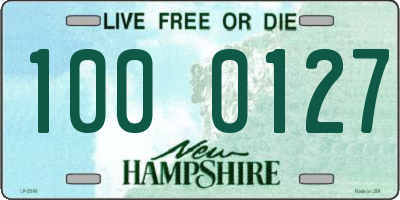 NH license plate 1000127