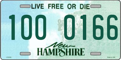 NH license plate 1000166